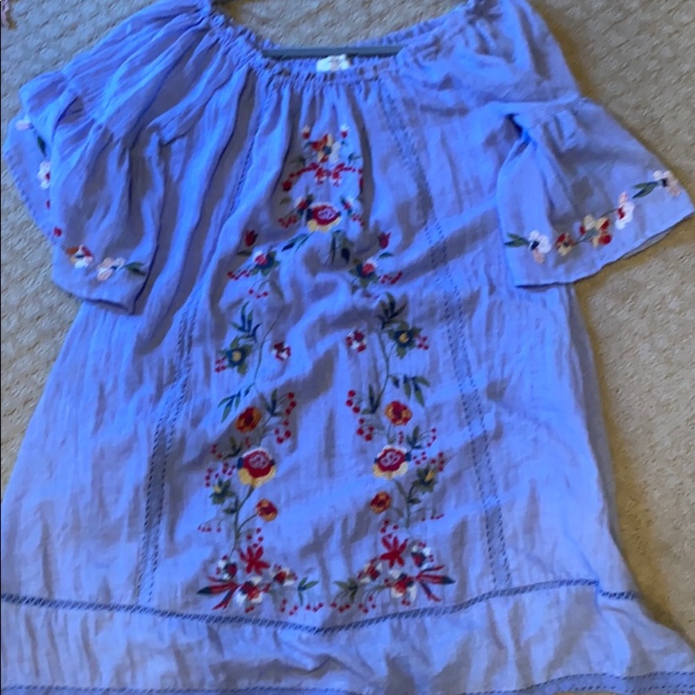 Off the shoulder dress from Umgee!